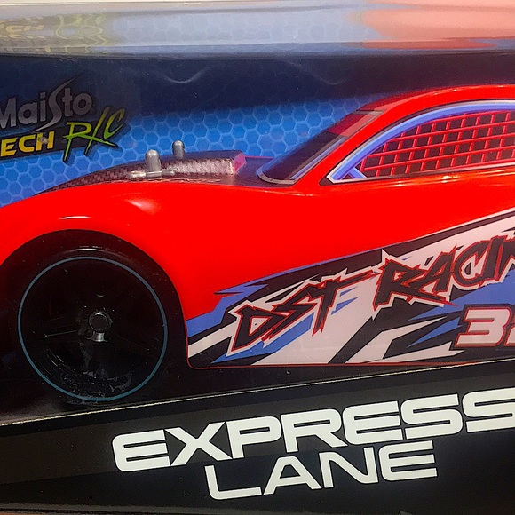 NEW MAISTO TECH RXC EXPRESS LANE RACE CAR RED STREET SERIES - Picture 4 of 12